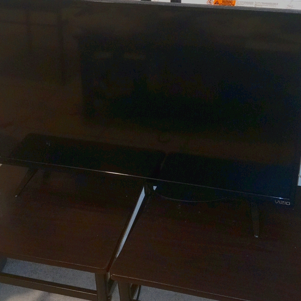 A flat screen TV
